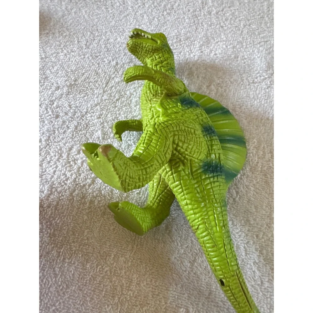 Spinosaurus Dinosaur‎ Action Figure Lime Green Forest Green Large Sail Toy Kids